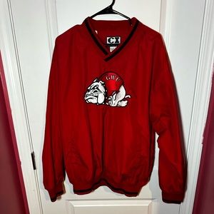 Gardner Webb University Red Bomber rain jacket